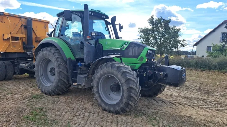 Deutz fahr 6180 cshift 2016 rok Pneumatyka