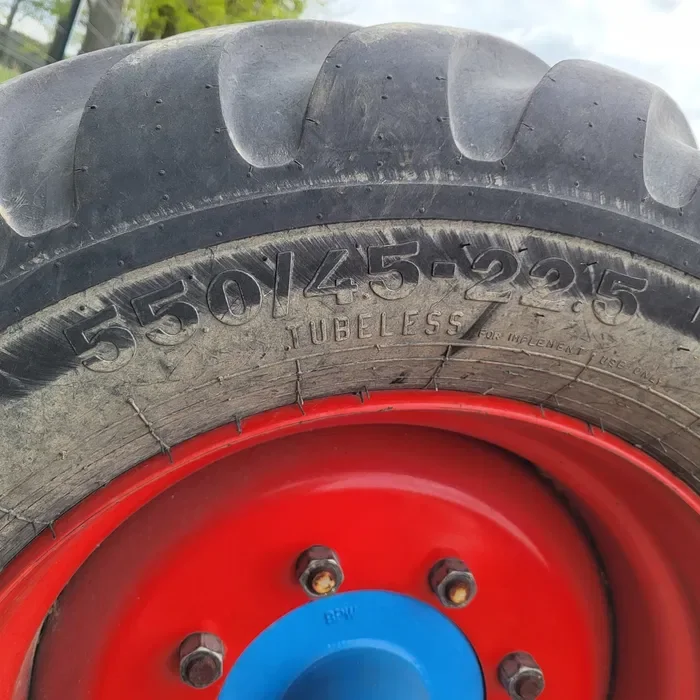 Oś nowa BPW Lemken Opal z kołami Alliance 550/45-22.5