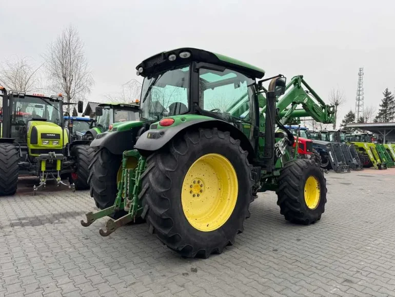 JOHN DEERE 6105R + JD H340 / TLS / PowrQuad / Klimatyzacja /