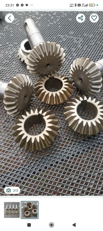 Krone koła zębate 20x20 zębów zamiennik