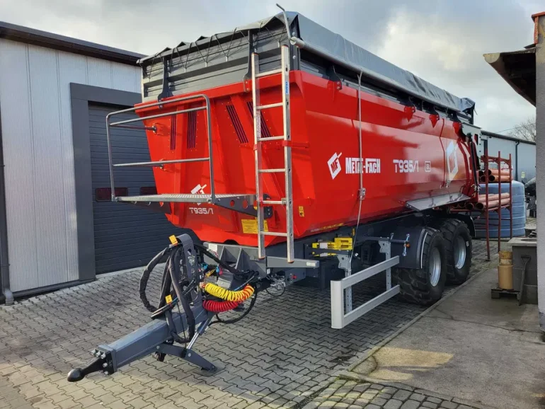 NA PLACU!! Przyczepa Skorupowa T935/1 18ton Metal-Fach