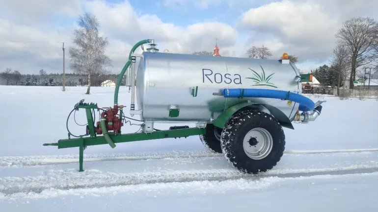 Wóz asenizacyjny 5000 litrów ROSA - beczkowóz, beczka