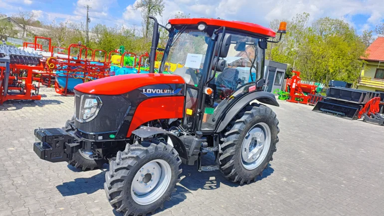 Ciągnik LOVOL M754 75KM Rewers Klima Radio PROMOCJA od ręki AGROSTAL