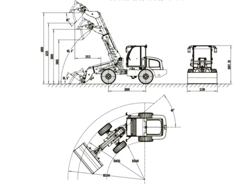 Ładowarka teleskopowa – przegubowa HORNET HMA 825T