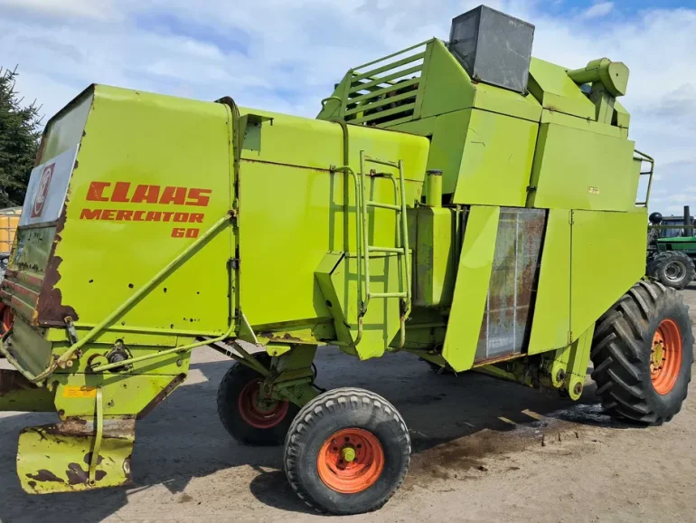 Kombajn Claas Mercator 60 w oryginale sprowadzony zadbany Perkins70,75