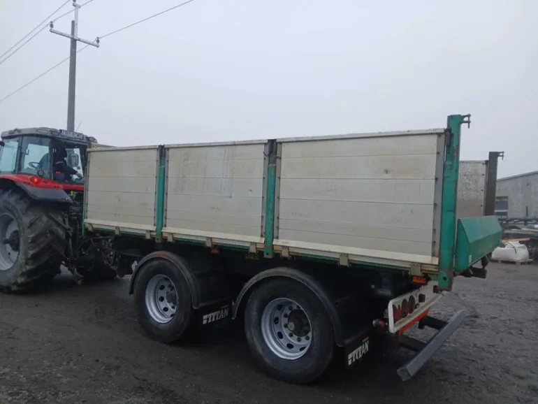 Tandem NOPA 20 T 3 x wywrotka masywna budowa długa paka