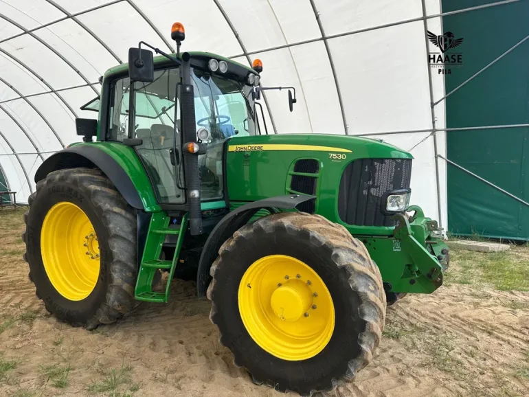 John Deere 7530 Premium Oryginał 2011r. Manual 50km/h Pneumatyka