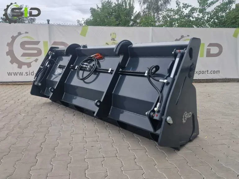 Łyżko krokodyl ząb palony XL, rekin 2,0 m 1,52 m3 SID