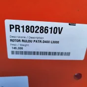 Wał strunowy 3 metry MASCHIO średnica 400mm