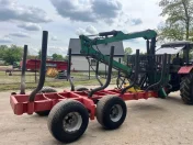 Przyczepa leśna More Maskiner SF11 palma farma Fao far