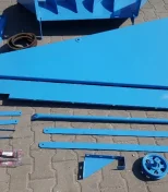 Nowa sieczkarnia rozdrabniacz do kombajnu Bizon Sampo 2020