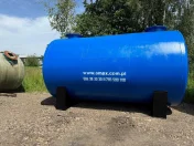 Zbiornik stalowy 35 000- 35m3- 35000l- gumowany na kwasy nawozy RSM