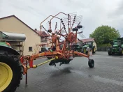 Zgrabiarka kverneland Ta 753 c skrętne koła claas , fella