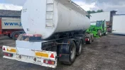 Cysterna 22000L zbiornik stalowy wozek dolly
