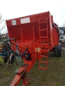 Rozrzutnik obornika Gilibert 8 ton stan bdb maitre