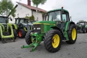 JOHN DEERE 6610 TLS / Przednia oś amortyzowana / PowrQuad /