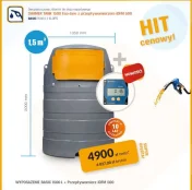 Zbiornik na olej napędowy SWIMER Eco-Line 1500 BASIC CENA BRUTTO!