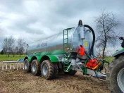 Wóz asenizacyjny ROSA 24/R3S 24000 litrów TANDEM TRIDEM - beczkowóz, beczka