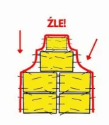FLIZ do przykrywania okrywania słomy stert 15.6x12.5M 140g