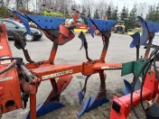 Pług 3 skibowy obrotowy Kverneland przedpłużki obrot noże