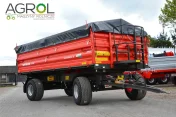 Przyczepa rolnicza URSUS D-606 6 Ton PRONAR Plandeka + Stelaż; Skorupa