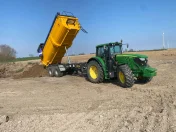 John deere 6155M rok 2017 idealny stan 3400 mtg pneumatyka,1 właścicie