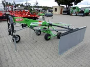 Zgrabiarka Karuzelowa TALEX SPYDER 3,6m 4,2m tandem WOM koło kopiujące