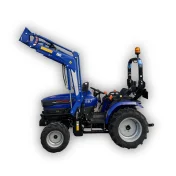 ŁADOWACZ do traktora ogrodniczego do mini traktorka Farmtrac z samopoziomowaniem
