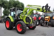 CLAAS ARION 530 CIS + CLAAS FL120 / Kabina amortyzowana / Klima /
