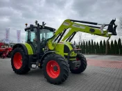 CLAAS ARES 617 ATZ + CLAAS FL120 / Kabina amortyzowana / Klima /