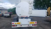 Cysterna 22000L zbiornik stalowy wozek dolly