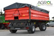 Przyczepa rolnicza URSUS D-606 6 Ton PRONAR Plandeka + Stelaż; Skorupa