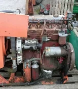 Silnik 4 cylindrowy Perkins a4 236 droningborg 75 km