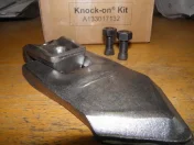 Dłuto KNOCK-ON Kverneland Komplet, dłuta , uchwyty, śruby, ZESTAW