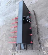 Widły do obornika 104 cm LINKA stary typ zęby kute / euro sms tłok