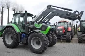 DEUTZ-FAHR AGROTRON 6160 P + QUICKE Q78 / Biegi Pełzające /