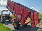 Przyczepa wywrotka jednoosiowa 4,5t TIM