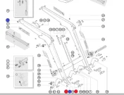 Zestaw tulei ładowacza MAILLEUX Utility 55u 75u 95u 55.5u 75.5u 95.5u