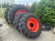 Komplet koła do claas 520/85r42, 420/85r30 bieżnik 90%