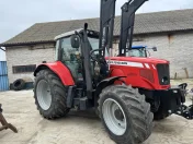 Massey Ferguson 7465 Dyna VT Fendt VARIO, przed TUZ i TUR, super stan