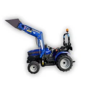 ŁADOWACZ do traktora ogrodniczego do mini traktorka Farmtrac z samopoziomowaniem