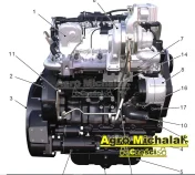 Silnik JCB TCA 68KW T4 , JCB 531, 541, 3CX, 4CX, 536, 320/40596