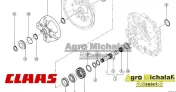 Skrzynia claas Targo K50, K60, K70 Spicer Dana