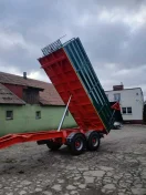 Tandem wywrotka 3 stronna ROHR 20 T resor skorupa