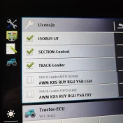 Terminal Isobus Muller Touch 1200 kontrola sekcji amazone horsch