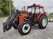 Ursus 5714 z turem Quicke q920 # rok prod.2001 # klima # jak Zetor