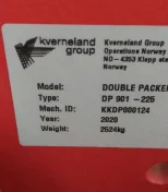 Wał Kverneland podwójny Campbell 900mm DP 901-225 z kompletem dyszli