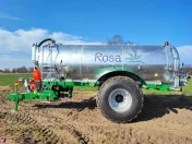 Wóz asenizacyjny ROSA 10/R1 10000 litrów OD RĘKI - beczkowóz, beczka