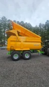 Przyczepa rolnicza skorupa, skorupowa tandem 12 ton Palaz Chexagona