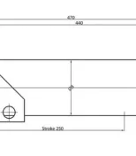 Stopa podporowa hydrauliczna 65-250CS z szybkozłączem